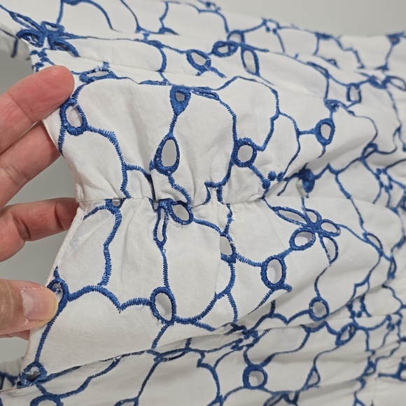 Draper James Blue and White Dress - Picture 10 of 16